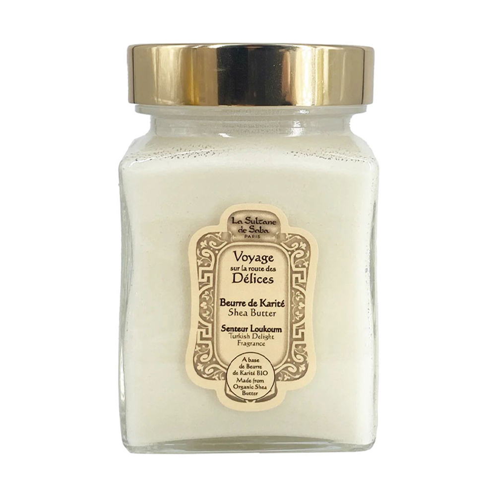 Масло каріте для обличчя, тіла та волосся La Sultane de Saba Shea Butter Лукум, 300 мл